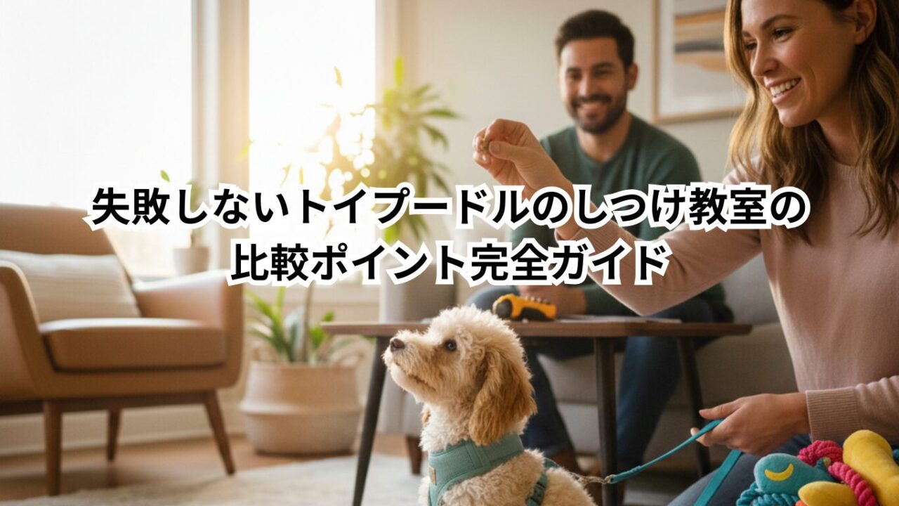 トイプードル しつけ教室