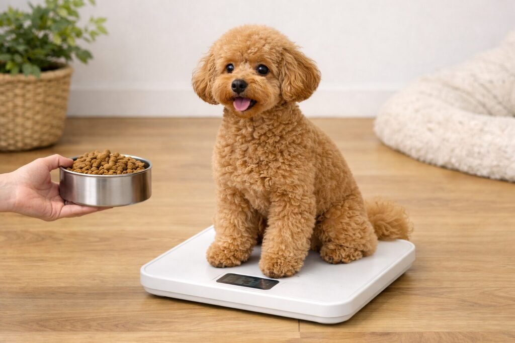 トイプードル サイズ表