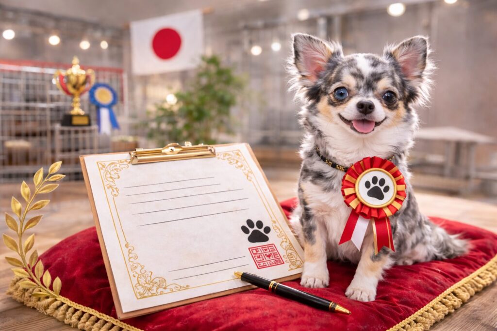 チワワ　ブルーマール