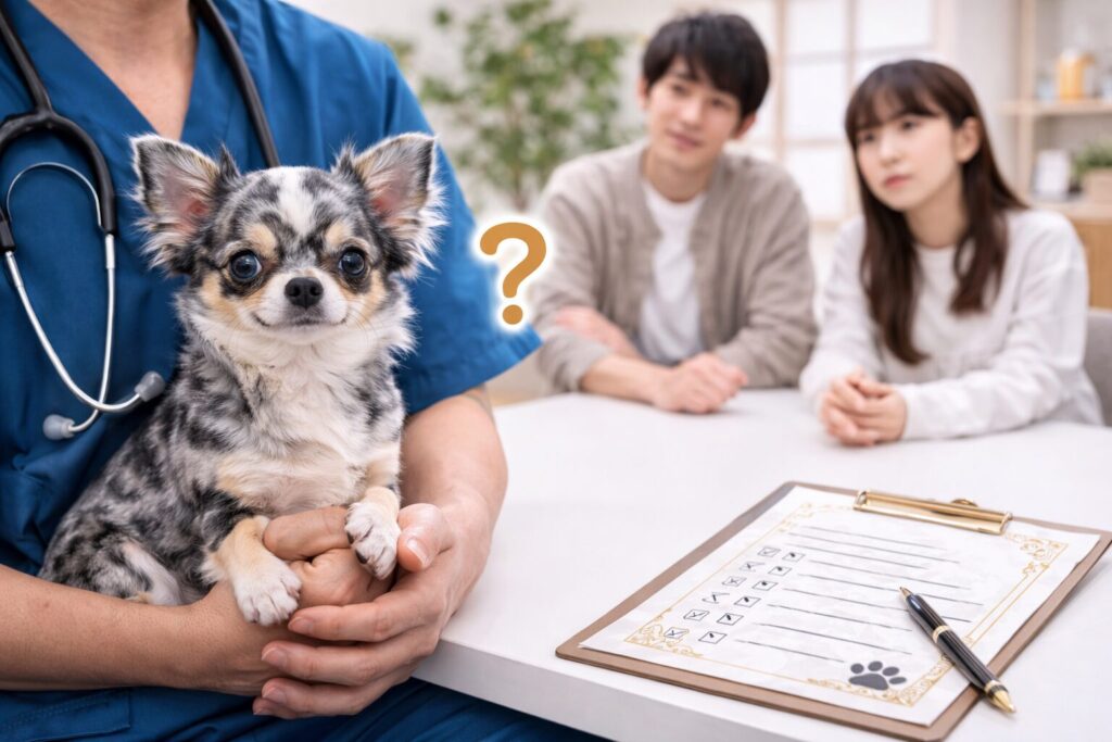 チワワ　ブルーマール