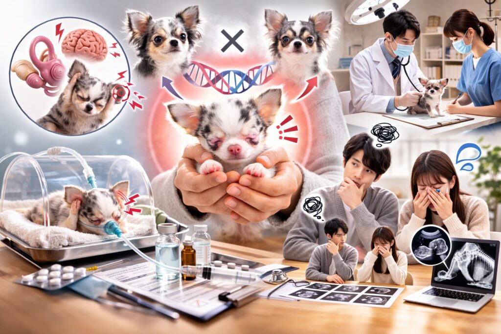 チワワ　ブルーマール