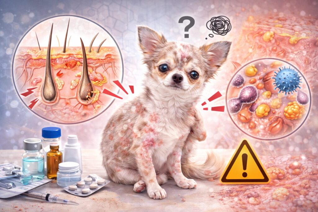 チワワ　ブルーマール