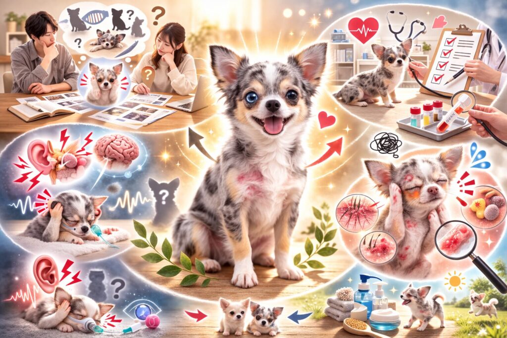 チワワ　ブルーマール