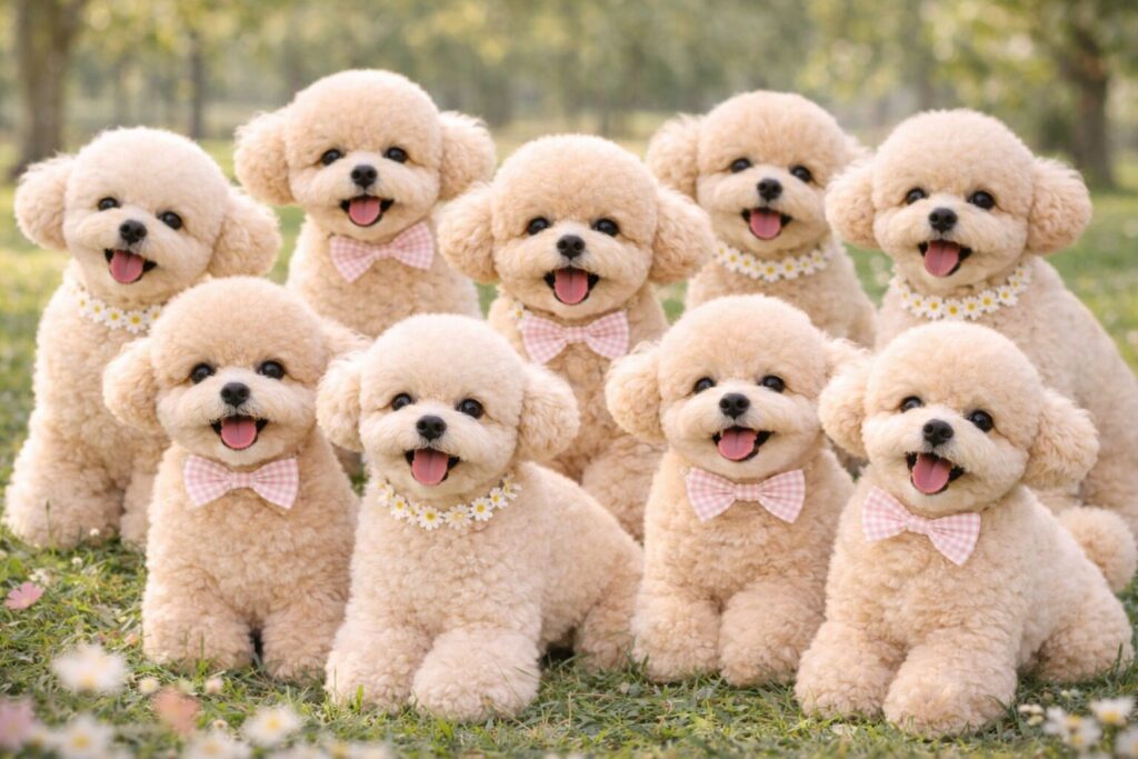 トイプードル 羊カット