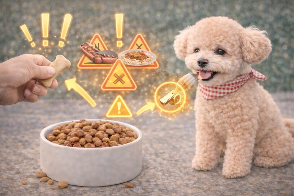 トイプードル ご飯 食べない わがまま