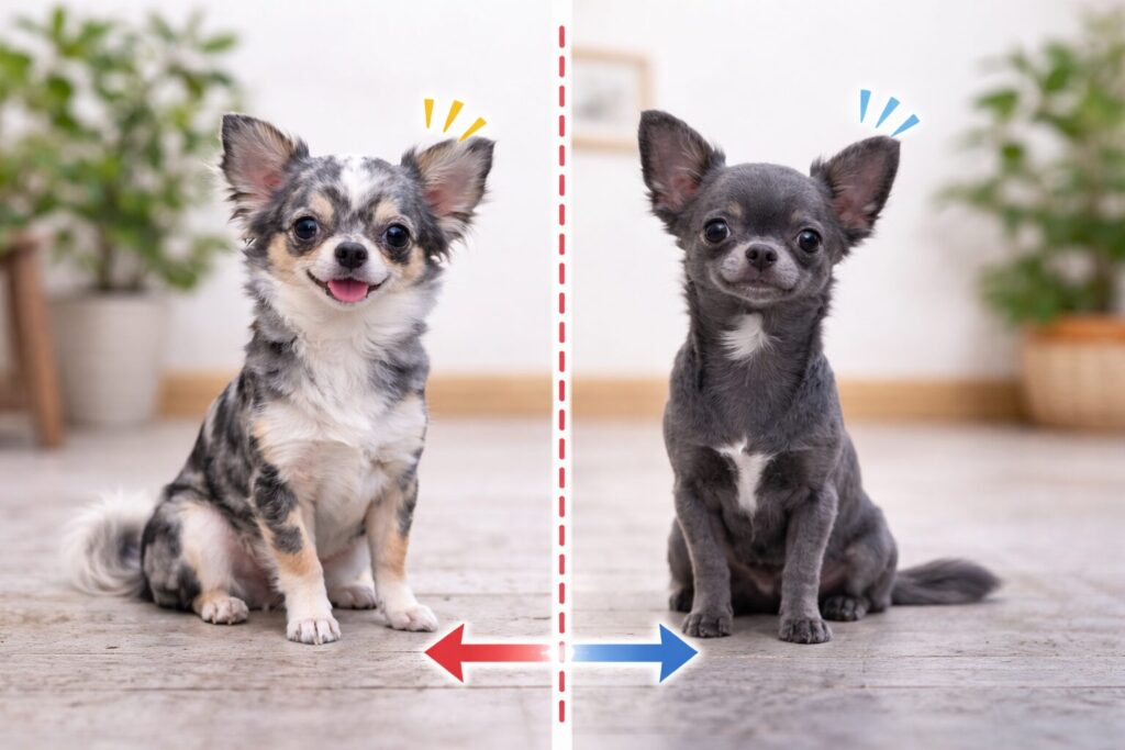 チワワ　ブルーマール