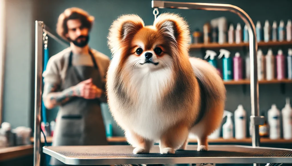 チワワ　くまカット