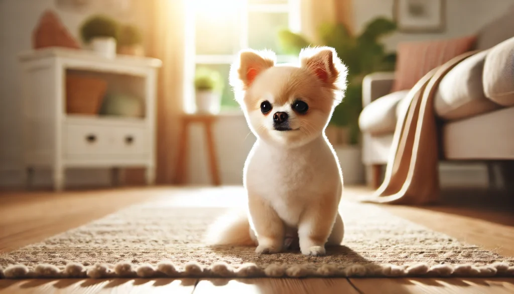 チワワ　くまカット