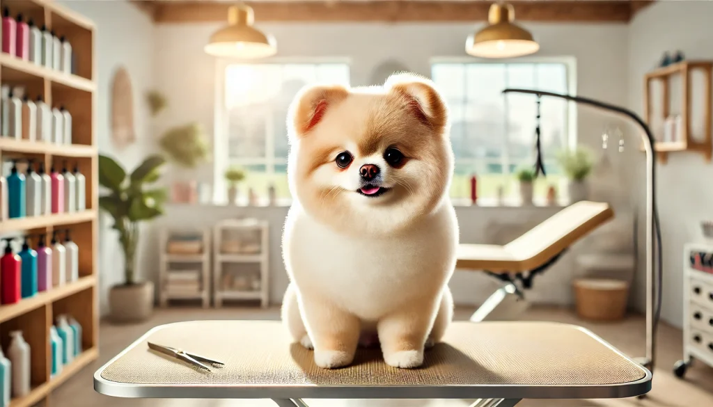 チワワ　くまカット