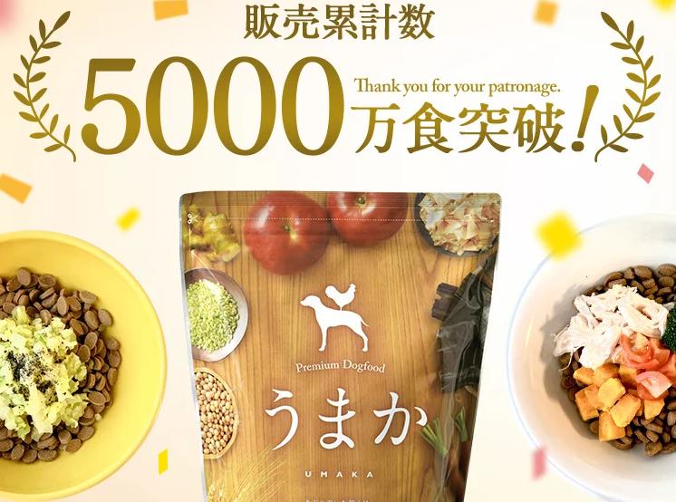 ドッグフード　うまか　半額