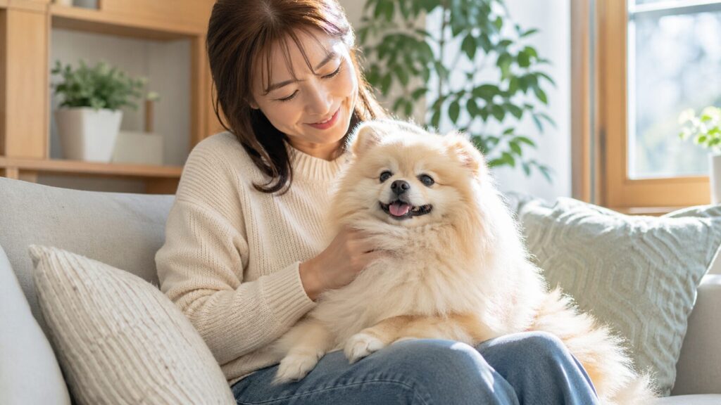 ポメラニアン　先祖返り
