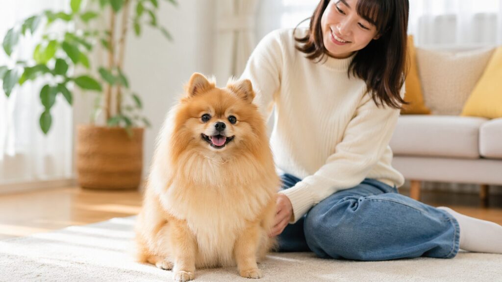 ポメラニアン　先祖返り