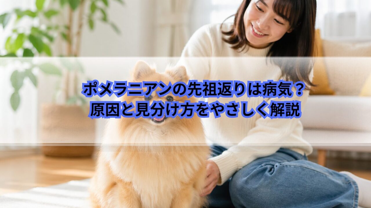 ポメラニアン　先祖返り
