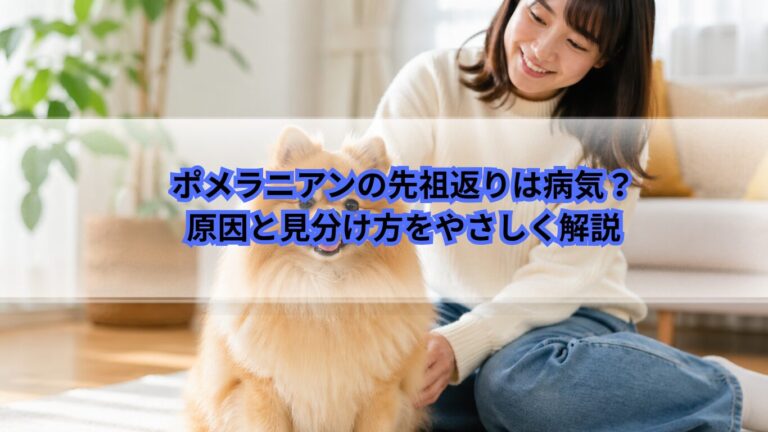 ポメラニアン　先祖返り